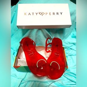 New Katy Perry gel sandals size 9